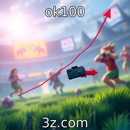 ok100 : Crescimento do mercado de jogos móveis em 2025